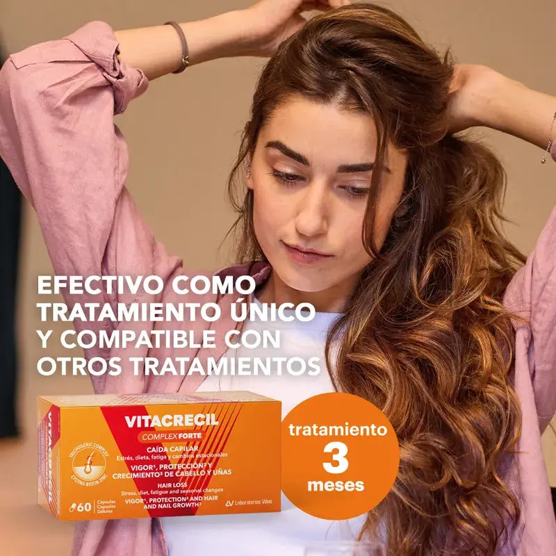 Vitacrecil Complex Forte, Pack 3 x 90 gélules