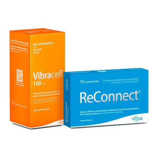 Vitae Vibracell Pack 100ml + Reconnect 15 Tablets