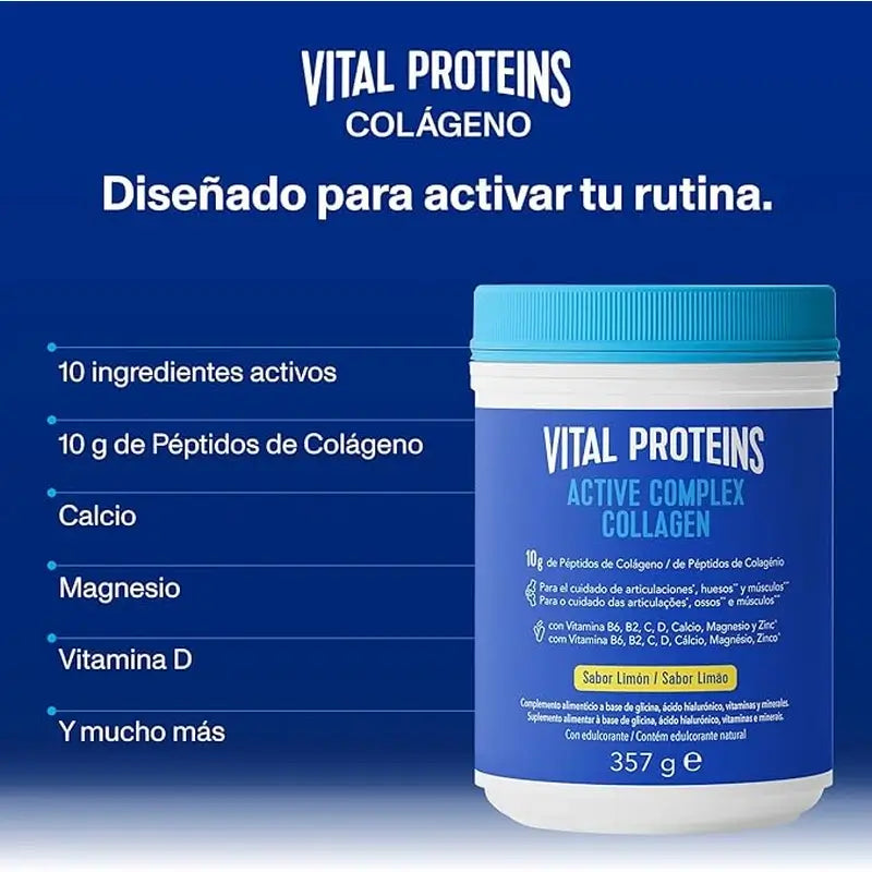 Vital Proteins Active Complex Collagen Lemon, 357 g
