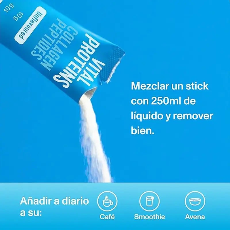 Vital Proteins Triplo Complément alimentaire Peptides de collagène goût neutre, 3x 10 sachets