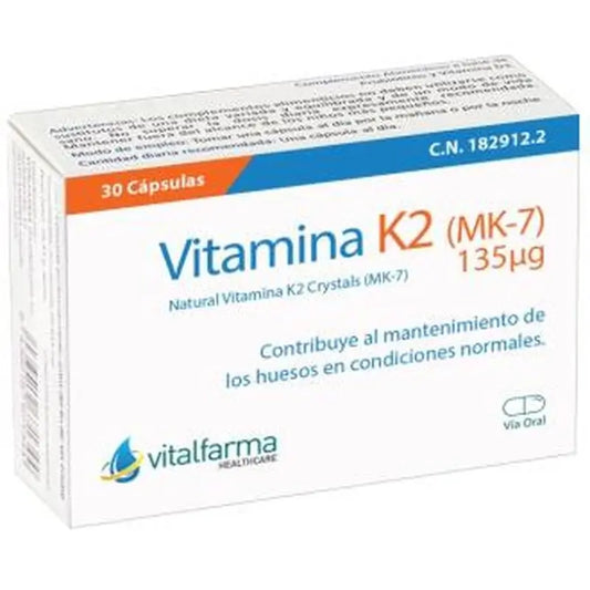 Vitalfarma Vitamin K2-7 30Comp.
