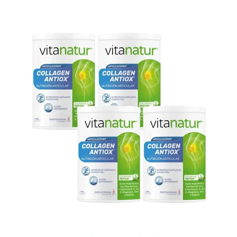 Vitanatur Collagène Antiox Plus, 4X360 Gr