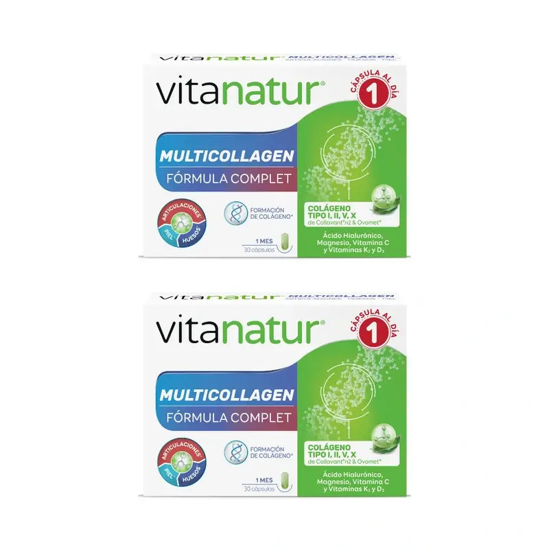 Vitanatur Formule complète multicollagène, 2X30 gélules
