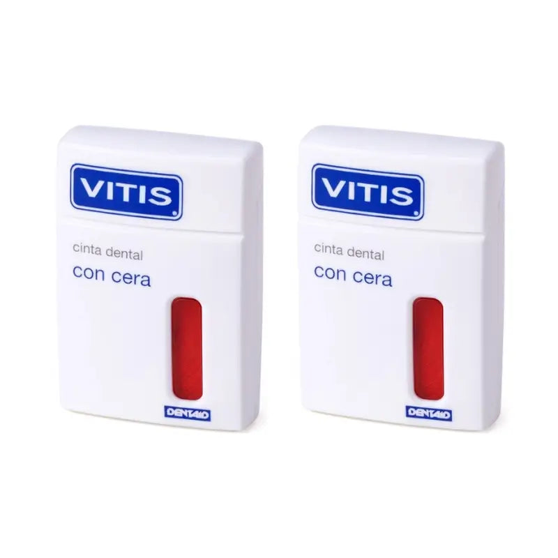 Vitis Dental Tape With Wax 2X50 M