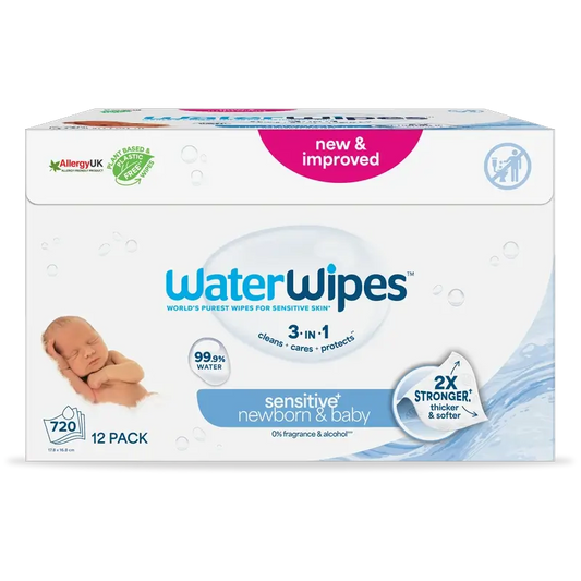 Waterwipes Bio Biodégradable Baby Wipes 12x60, 720 pcs.