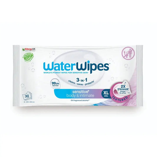 Lingettes pour adultes Waterwipes , 30 unités