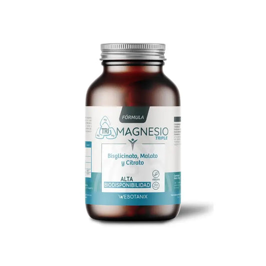 Webotanix Magnésium Triple Formule 60 Capsules