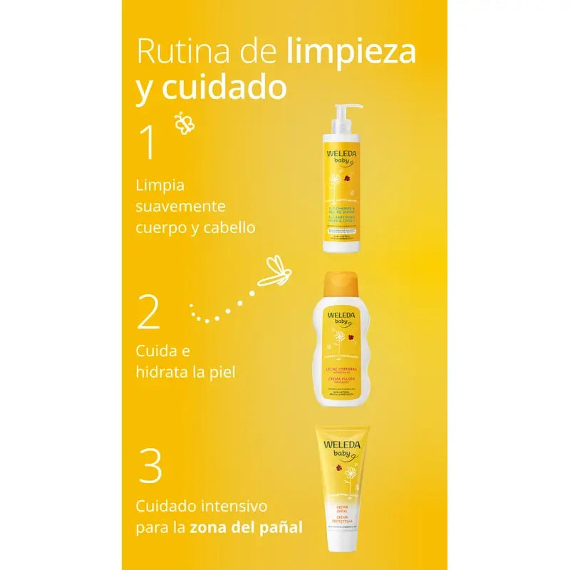 Weleda Baby Crème pour le change au Calendula 75 ml