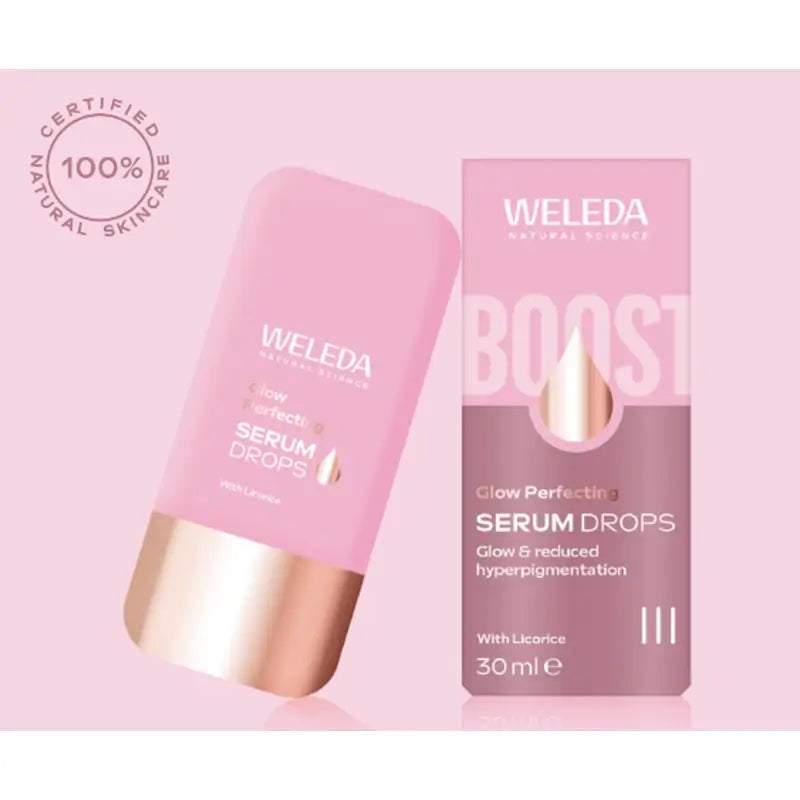 Weleda Sérum Illuminateur Booster Gouttes Eclat, 30 ml