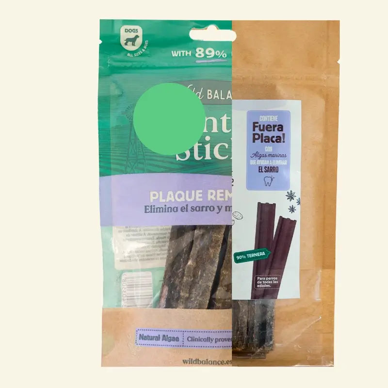 Wild Balance Snacks Snacks Dental Stick Off Plaque , 7 sticks