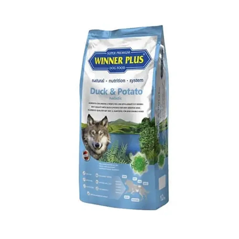 Winner Plus Winner Plus Canine Adult Holistic Duck Potato 12Kg , nourriture pour chien