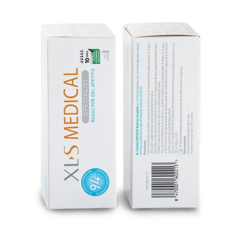 XLS Medical Appetite Reduce Iib 60 gélules