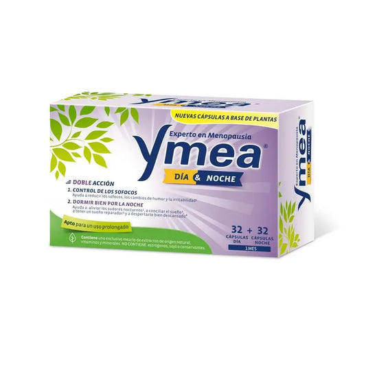 Ymea Day&Night Double Action Menopause 32+32 capsules
