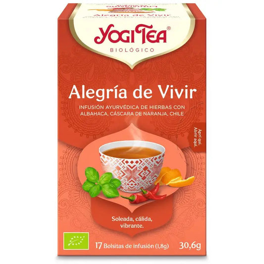 Yogi Tea Yogi Tea Joy Of Living Comforting, 17 sachets