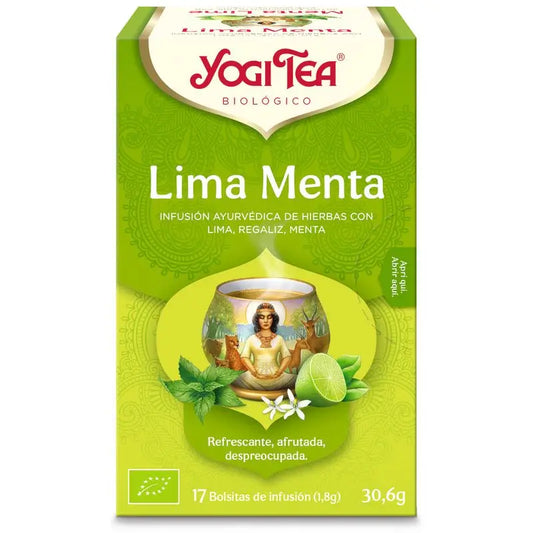 Yogi Tea Yogi Tea Menthe & Lime , 17 unités