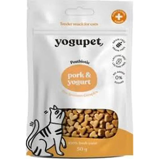 Yogupet Cat Snack semi-humide Saumon et kéfir, 50 g