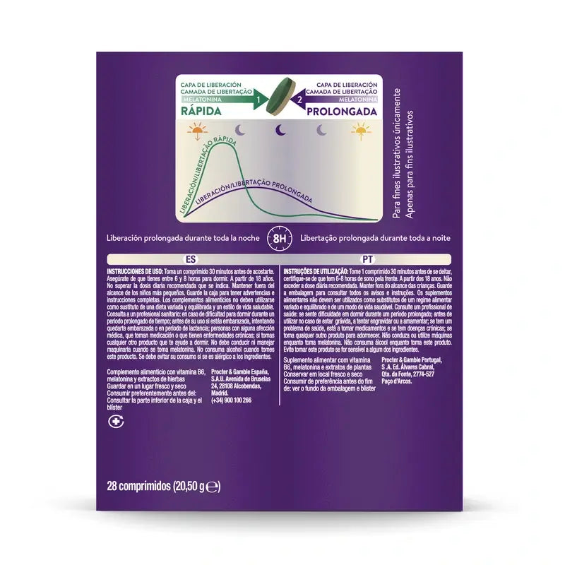 Zzzquil Mélatonine, Valériane et Vitamine B6, 28 comprimés